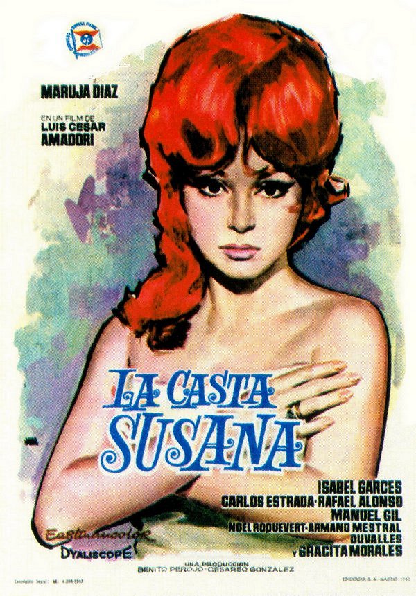 La casta Susana - Plakáty