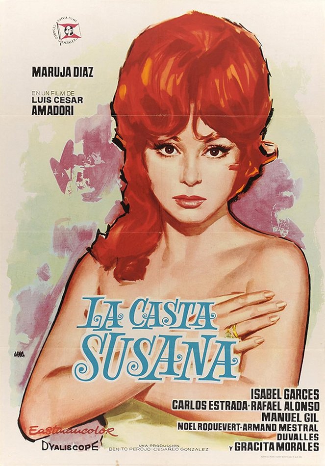 La casta Susana - Plakáty