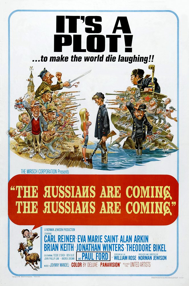 Rusové přicházejí! Rusové přicházejí! - Plakáty