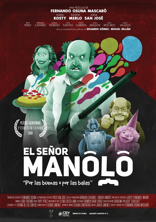 El señor Manolo - Plakáty