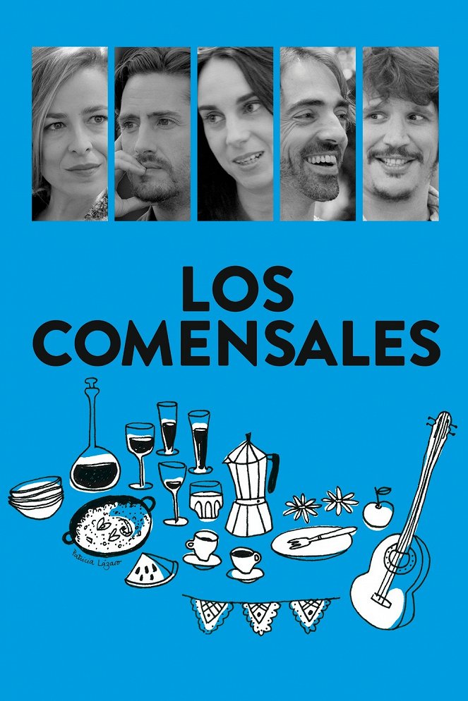 Los comensales - Plakáty