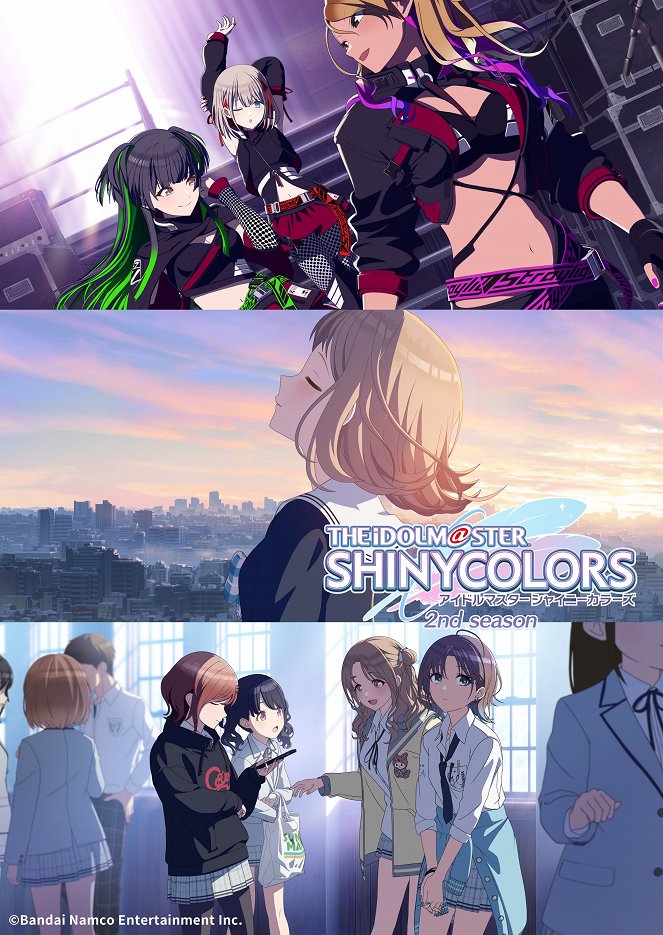 The iDOLM@STER Shiny Colors - The iDOLM@STER Shiny Colors - Season 2 - Plakáty