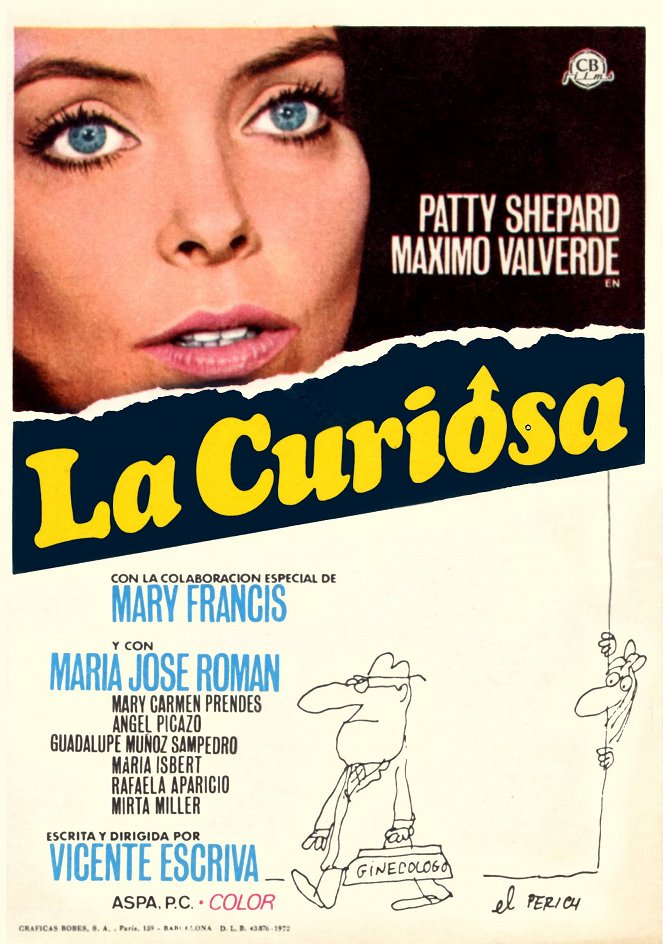 La curiosa - Plakáty