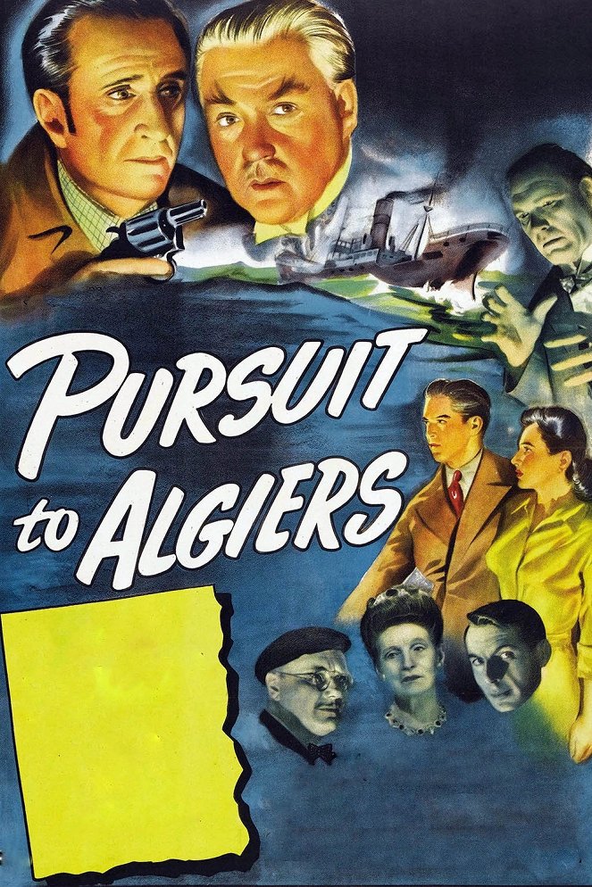 Pursuit to Algiers - Plakáty