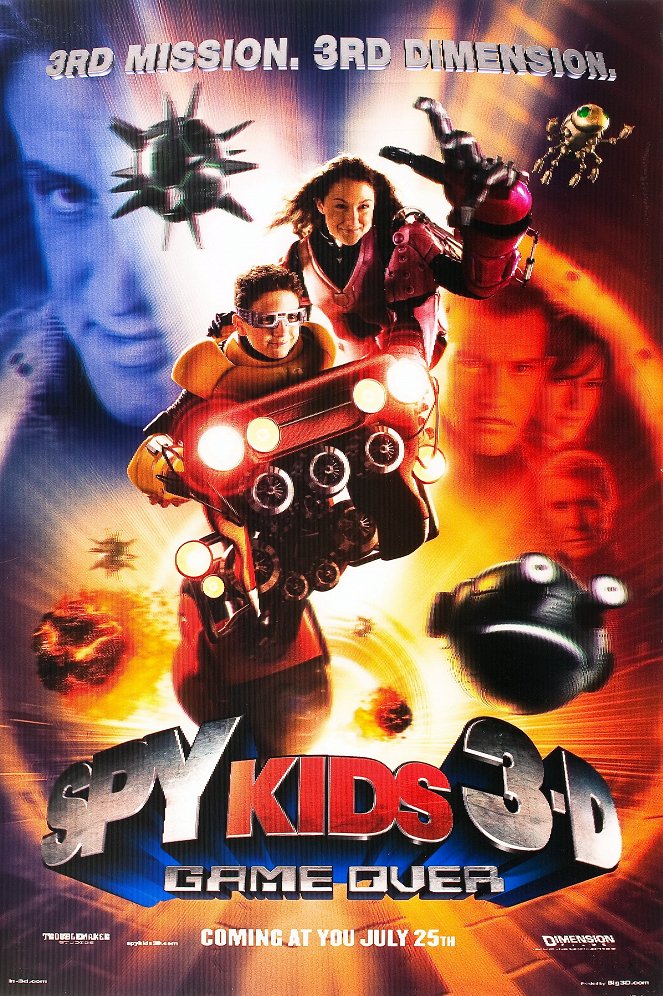 Spy Kids 3-D: Game Over - Plakáty