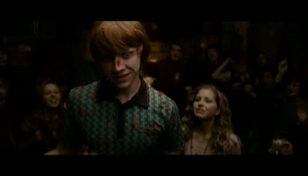 Z nakrúcania 3 - David Yates, Michael Gambon, Daniel Radcliffe, Emma Watson