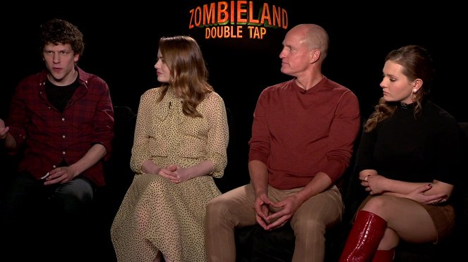 Interview 1 - Jesse Eisenberg, Emma Stone, Woody Harrelson, Abigail Breslin