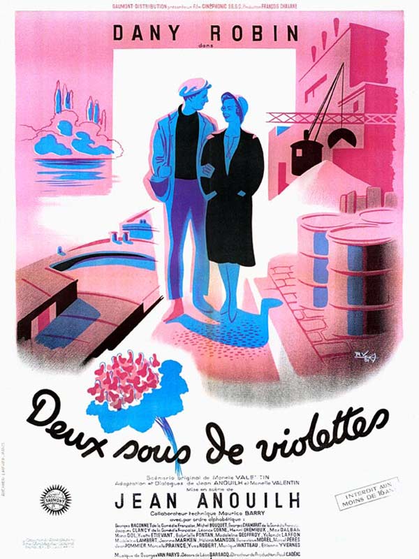 Deux sous de violettes 1951 ČSFD cz