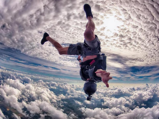 Skydiving (moje přání si to jednou zkusit )
