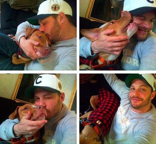 Tom Hardy : A have a genuine love for all animals.