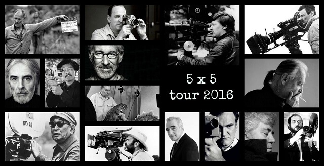 5x5 tour : Po stopách režisérov - jún, júl 2016