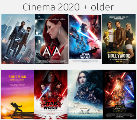 Cinema 2020 + older
