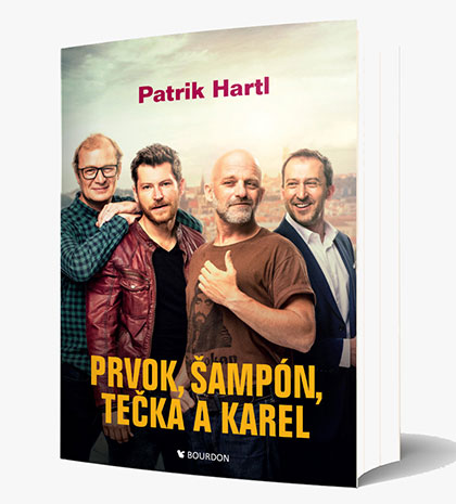 ... o knihu Prvok, Šampón, Tečka a Karel podepsanou autorem