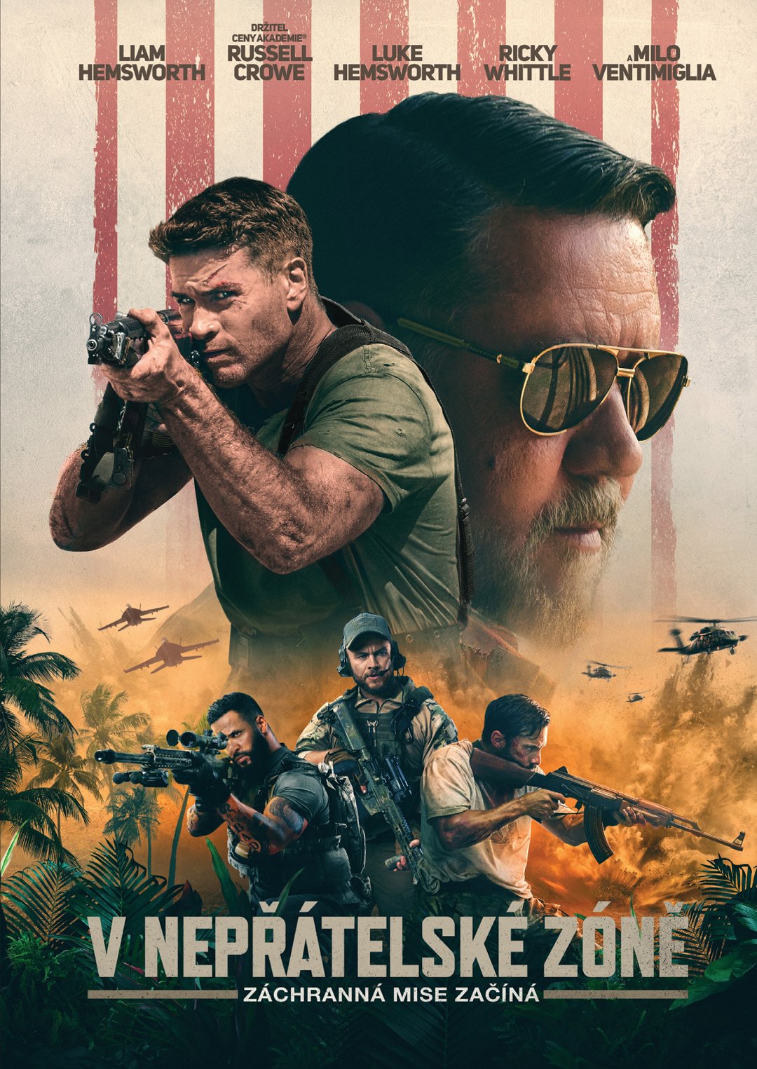 V nepřátelské zóně poster