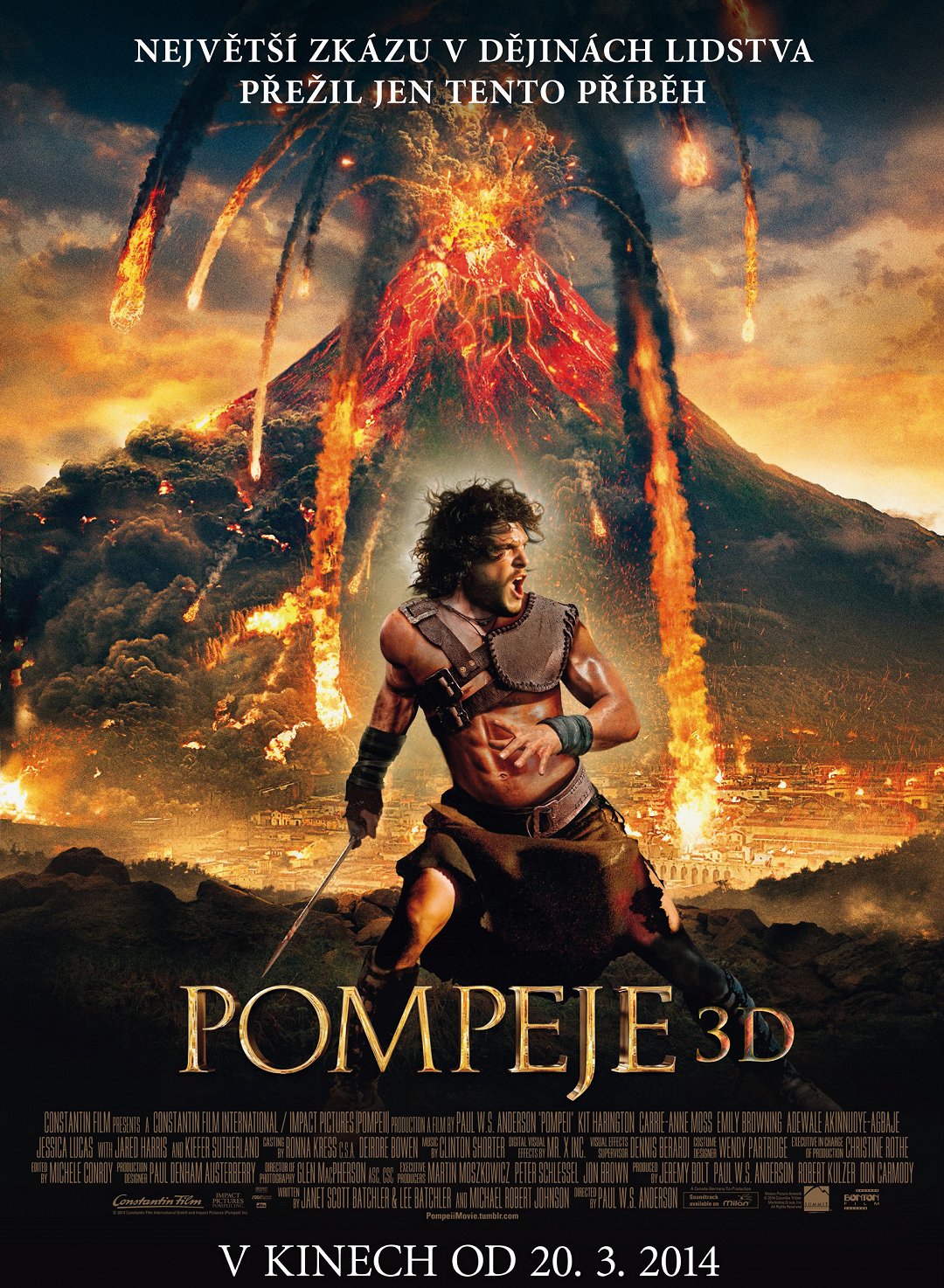 Pompeje poster