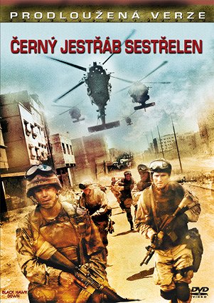 Černý jestřáb sestřelen poster