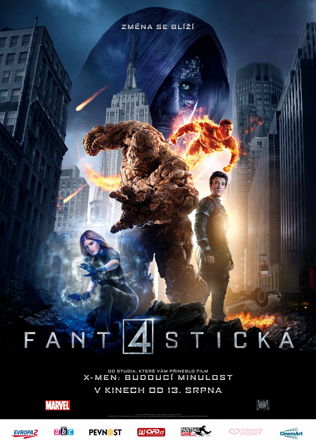 Fantastická čtyřka poster