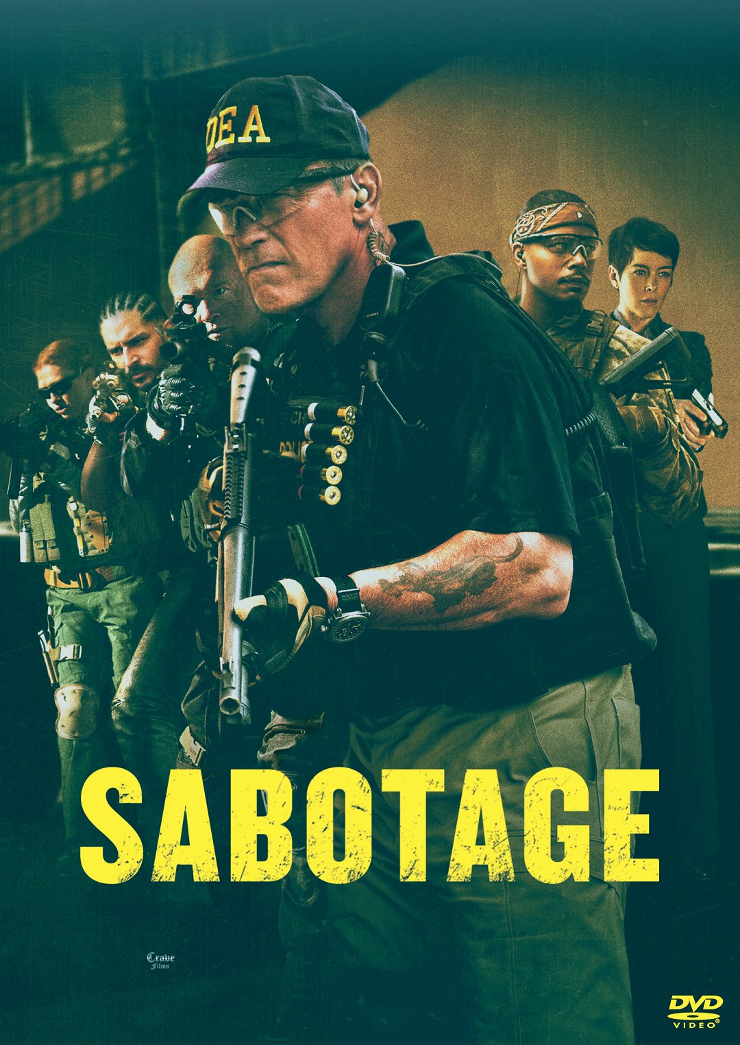 Sabotáž poster