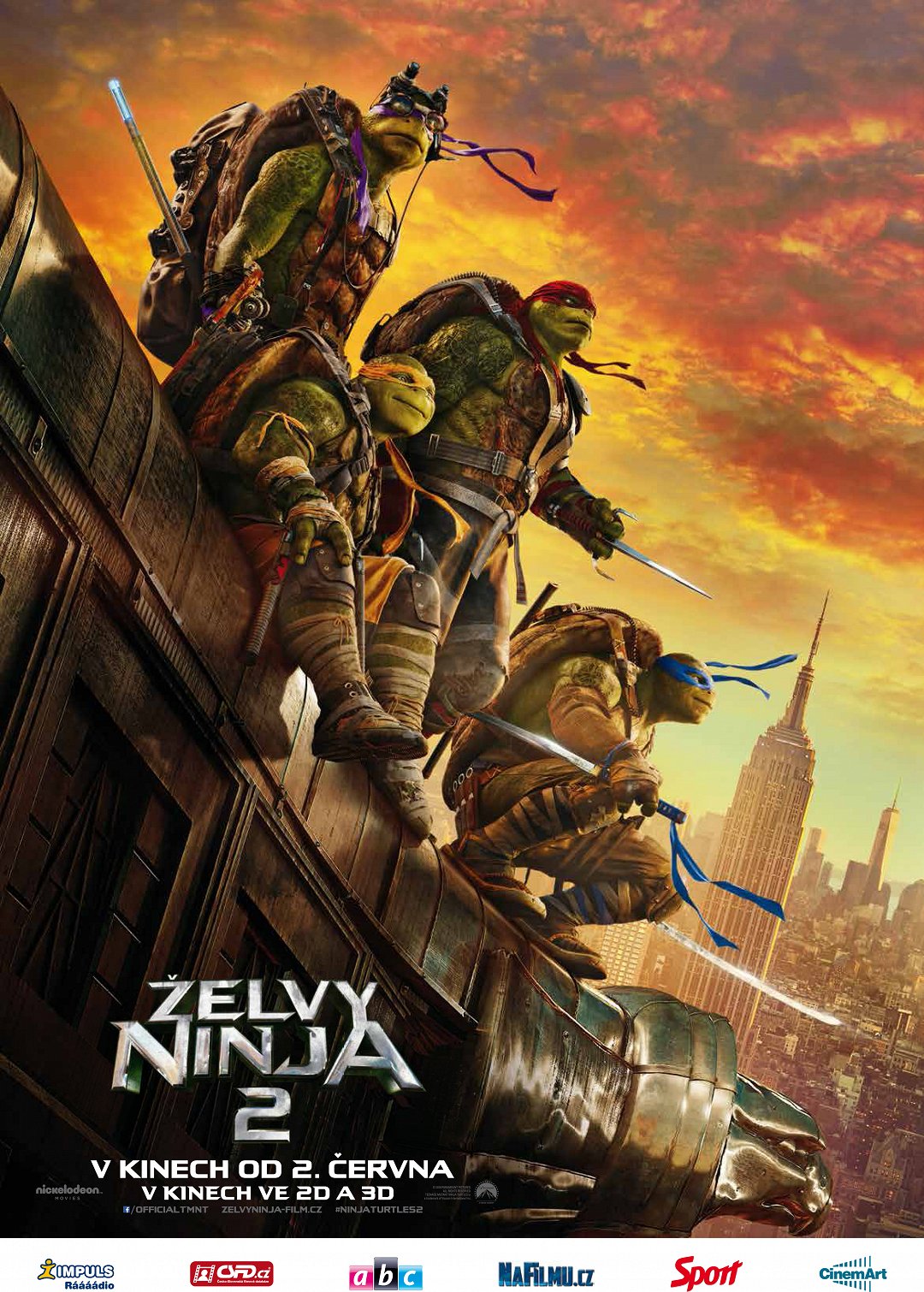 Želvy Ninja 2 poster