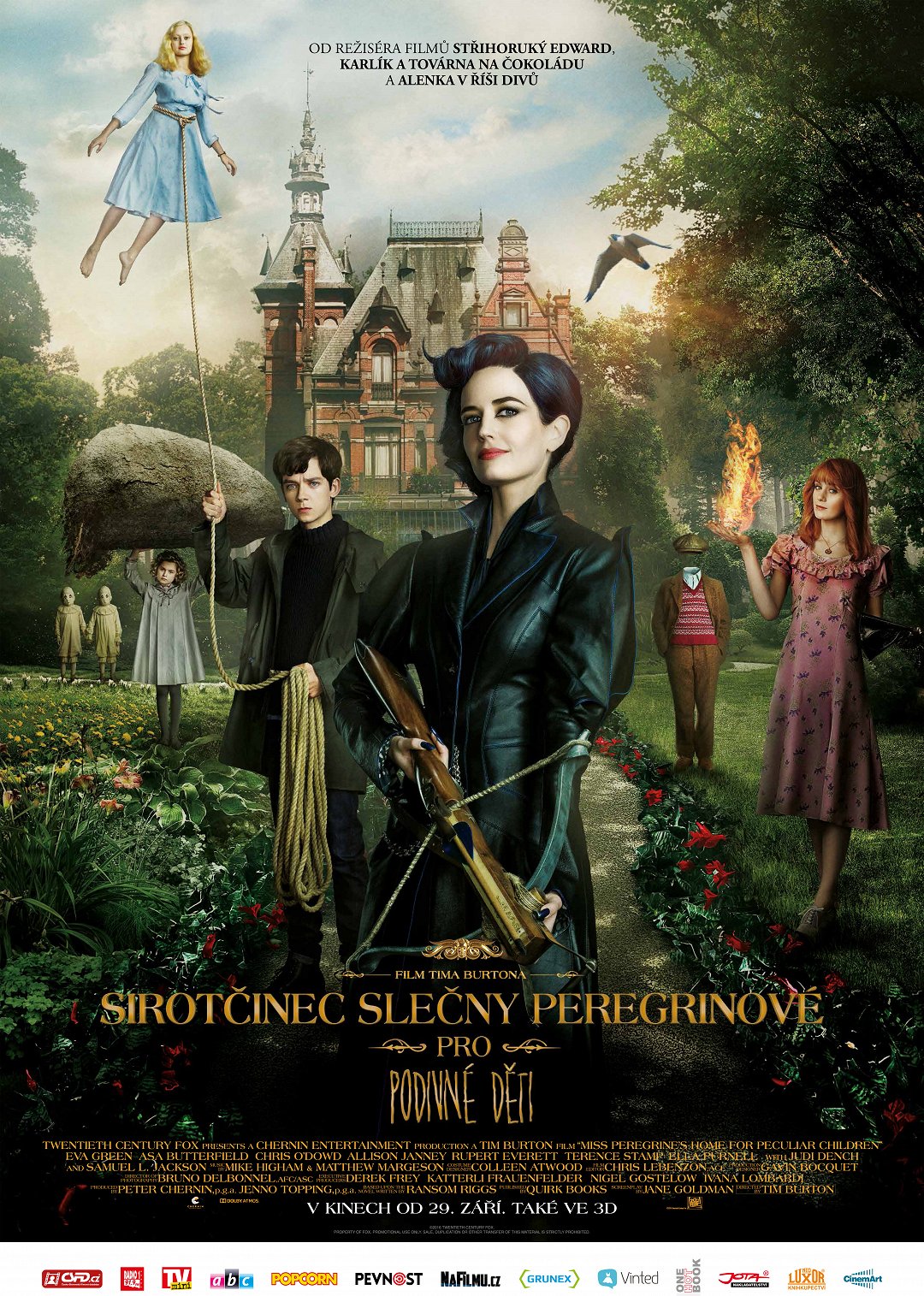 Sirotčinec slečny Peregrinové pro podivné děti poster