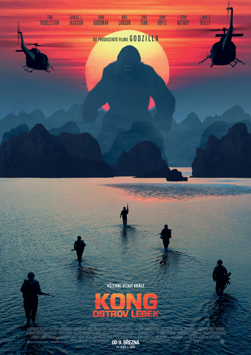 Kong: Ostrov lebek poster