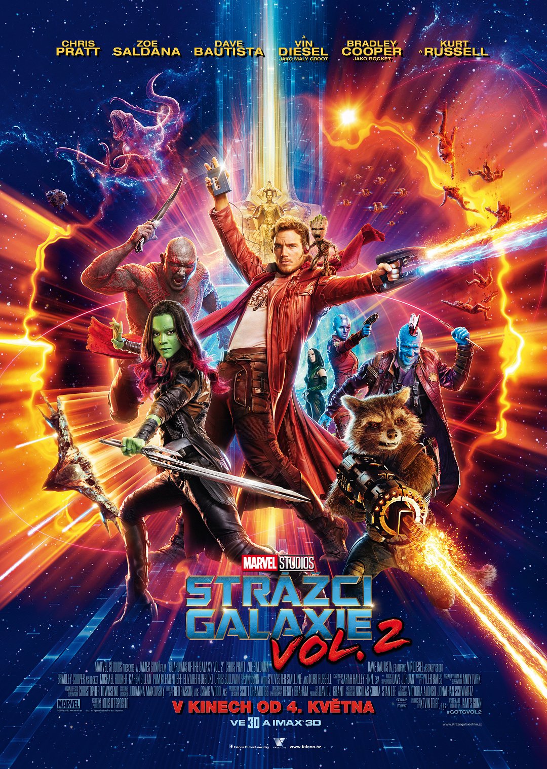 Strážci Galaxie Vol. 2 poster