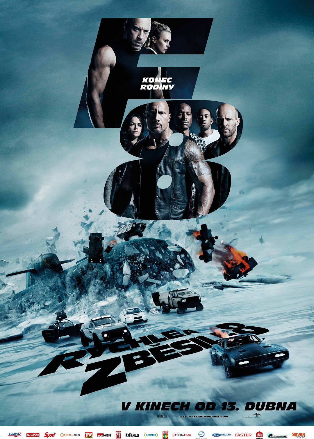 Rychle a zběsile 8 poster