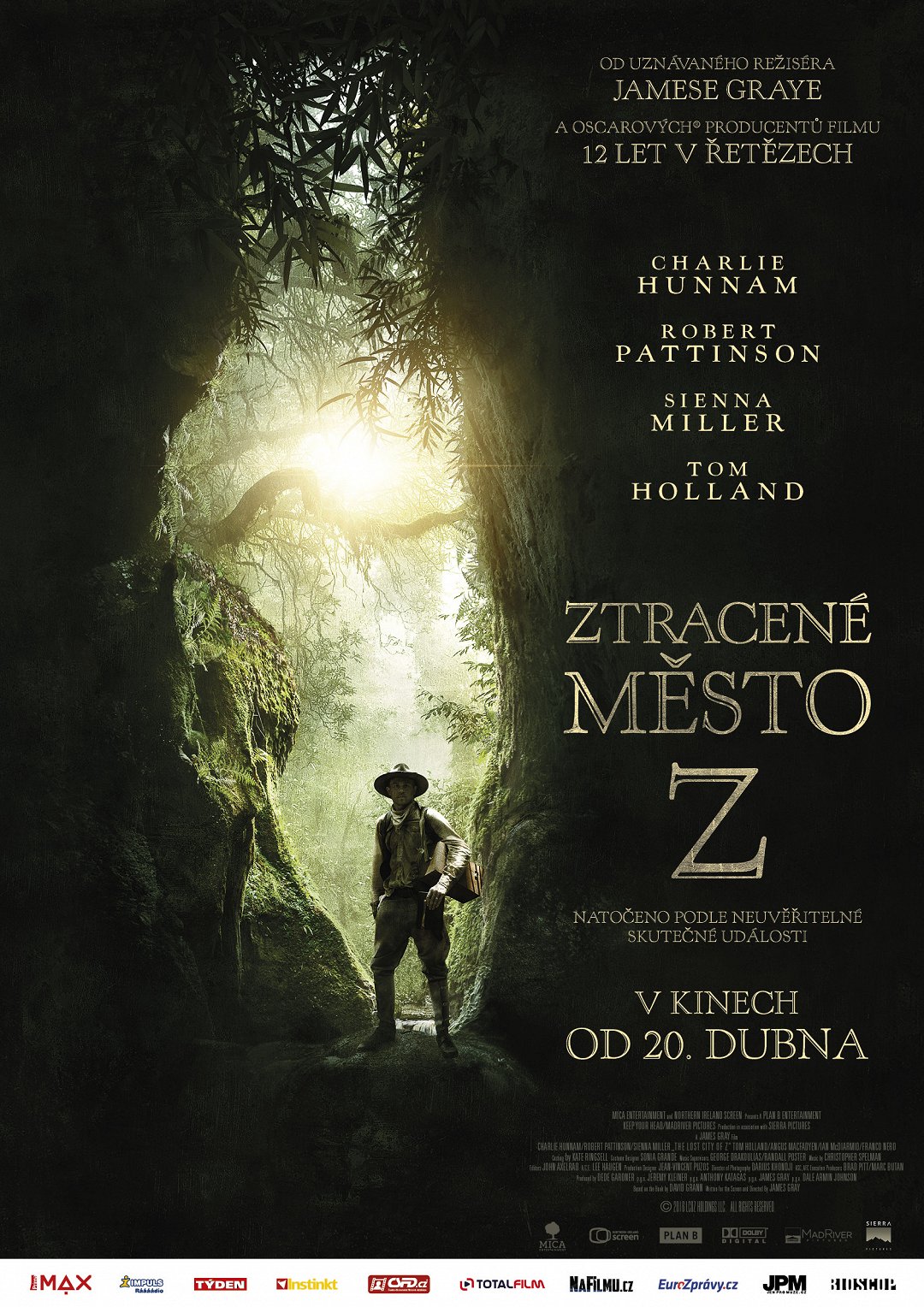 Ztracené město Z poster