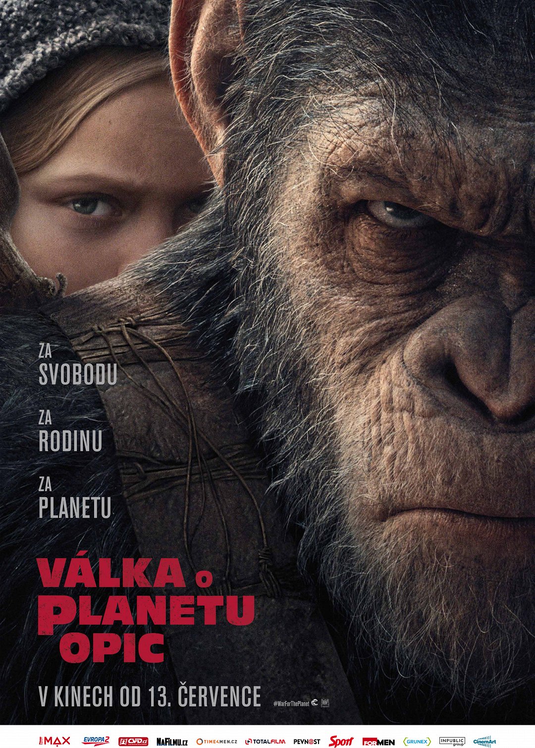 Válka o planetu opic poster