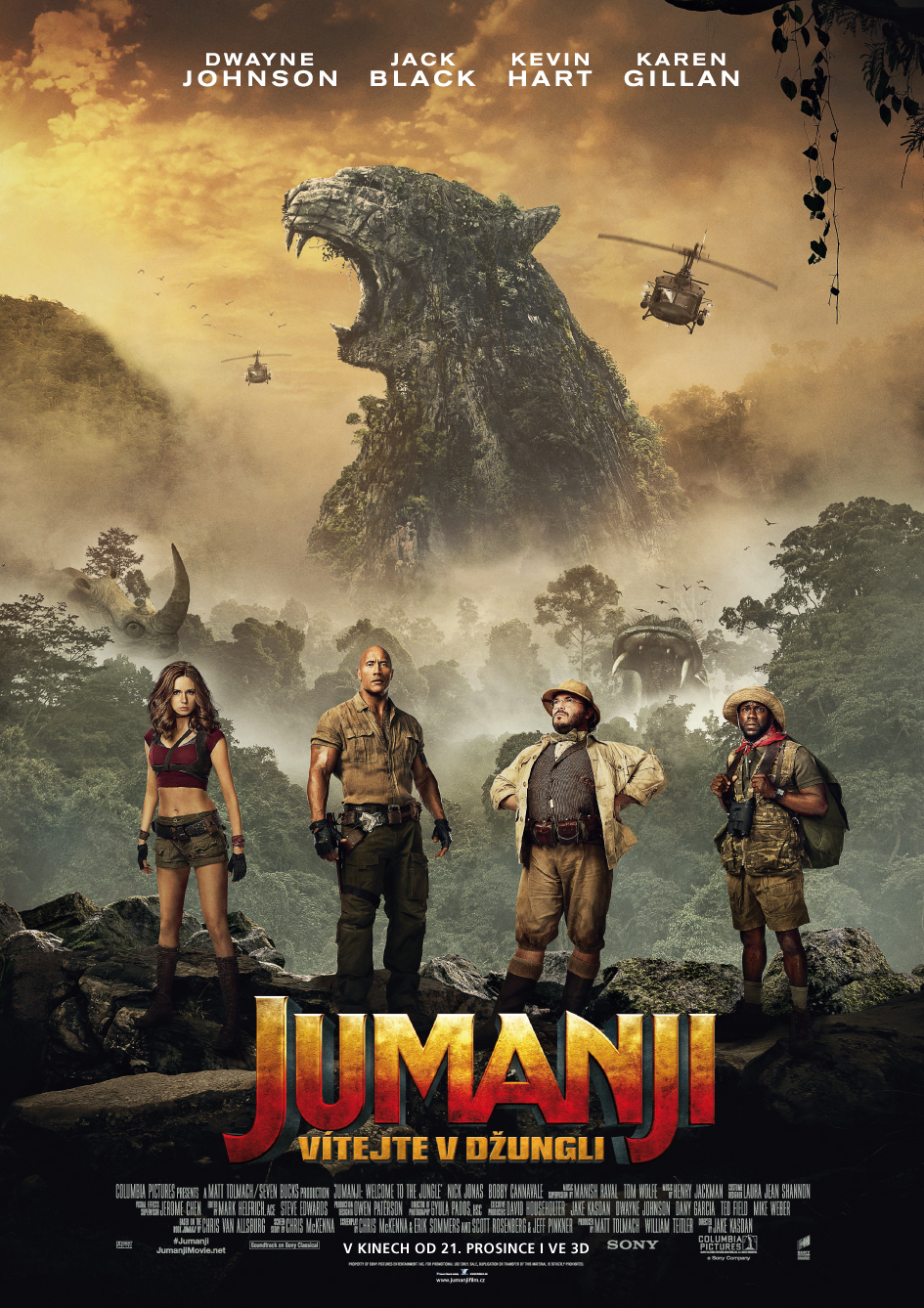 Jumanji: Vítejte v džungli! poster