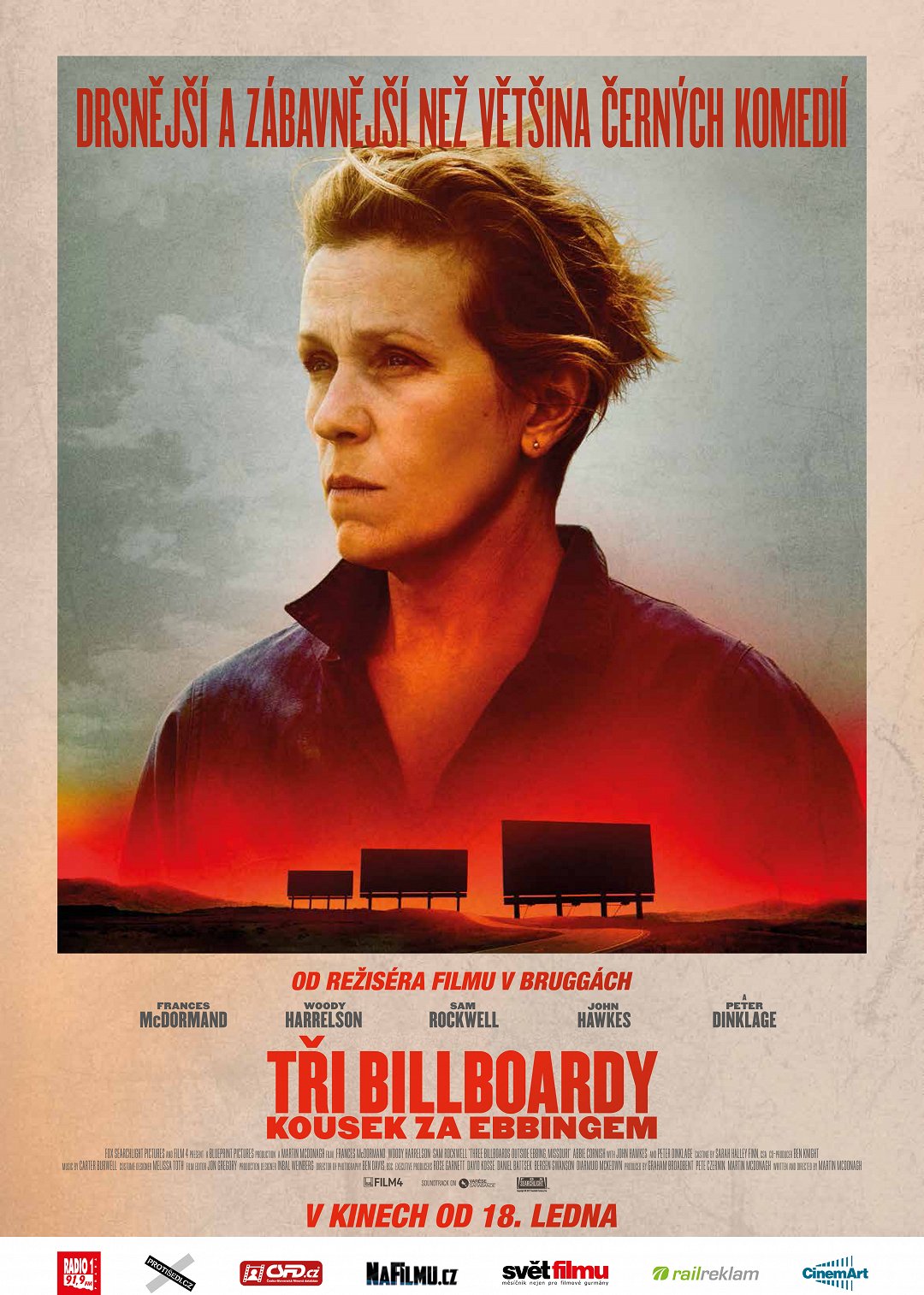 Tři billboardy kousek za Ebbingem poster