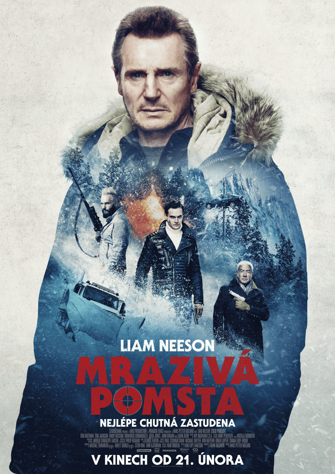 Mrazivá pomsta poster