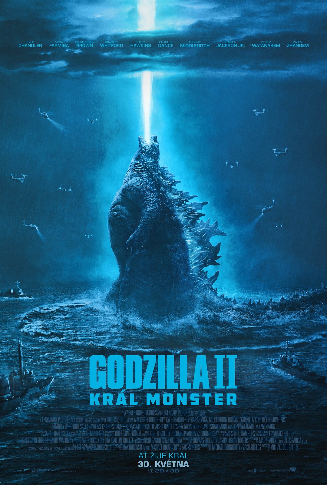 Godzilla II Král monster poster