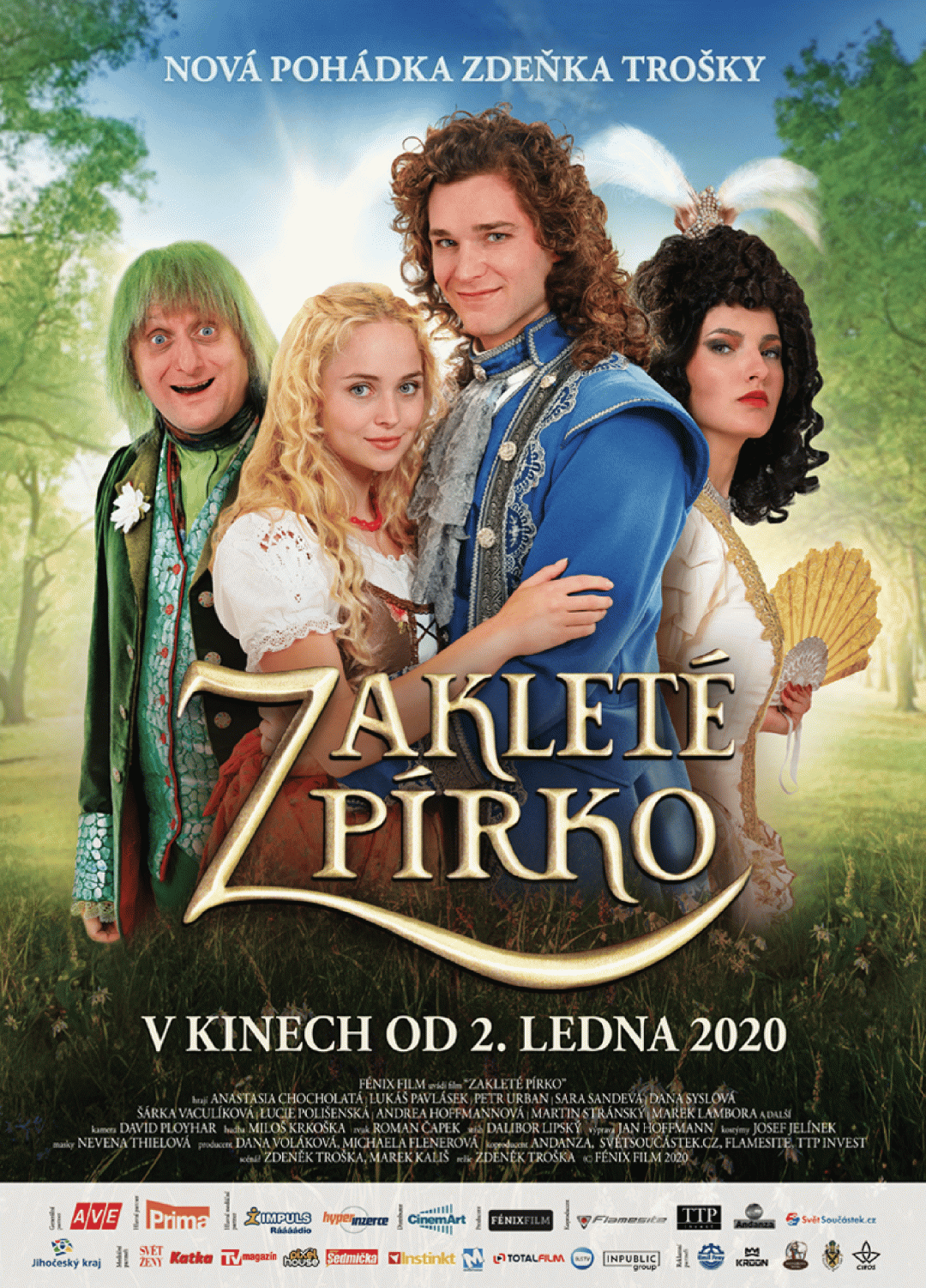 Zakleté pírko poster