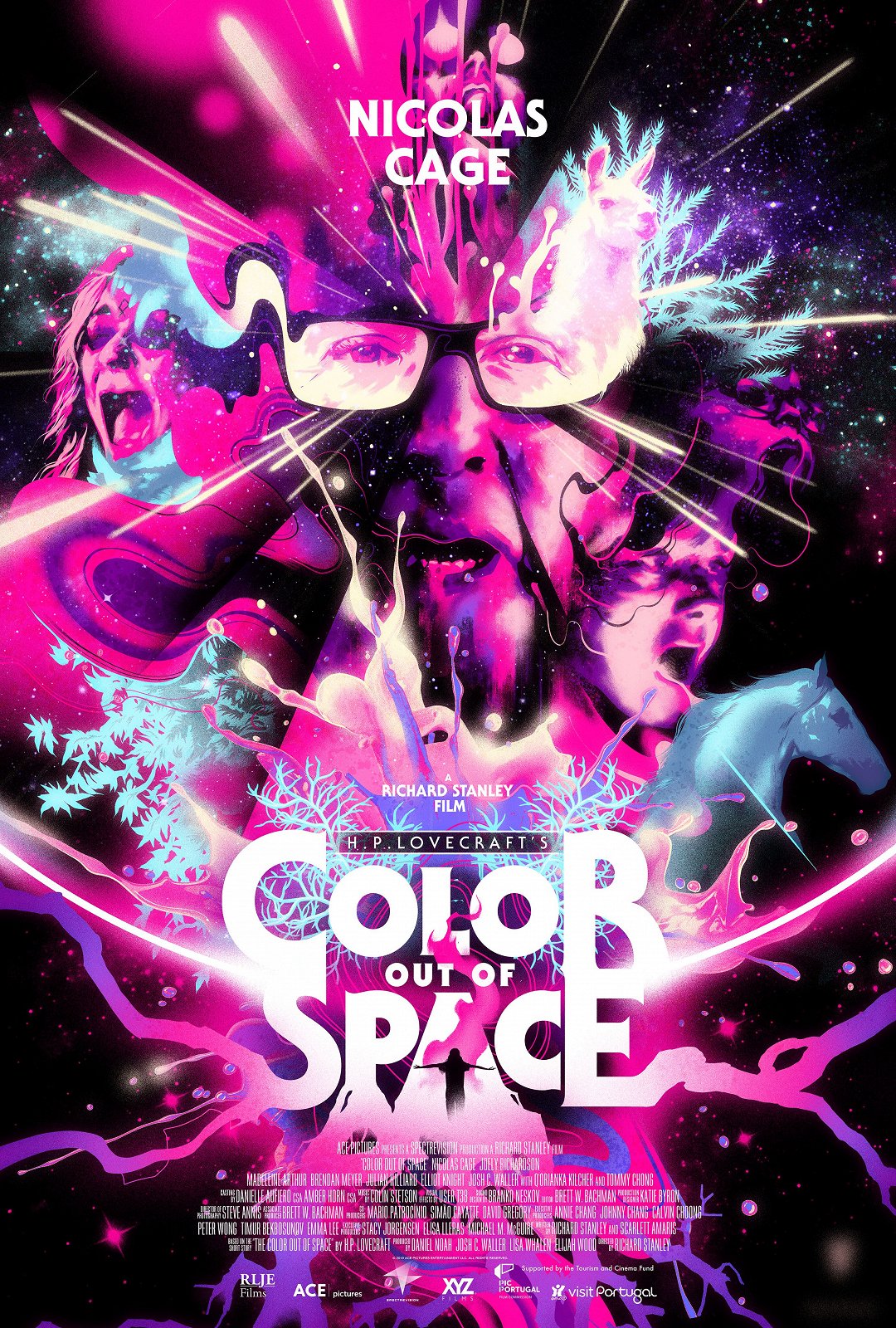 Barva z vesmíru poster