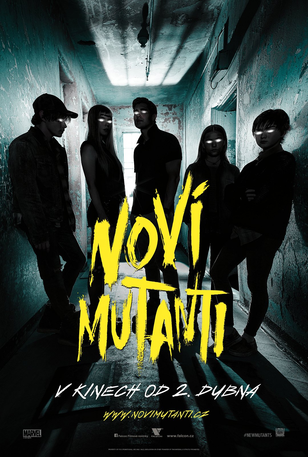 Noví mutanti poster