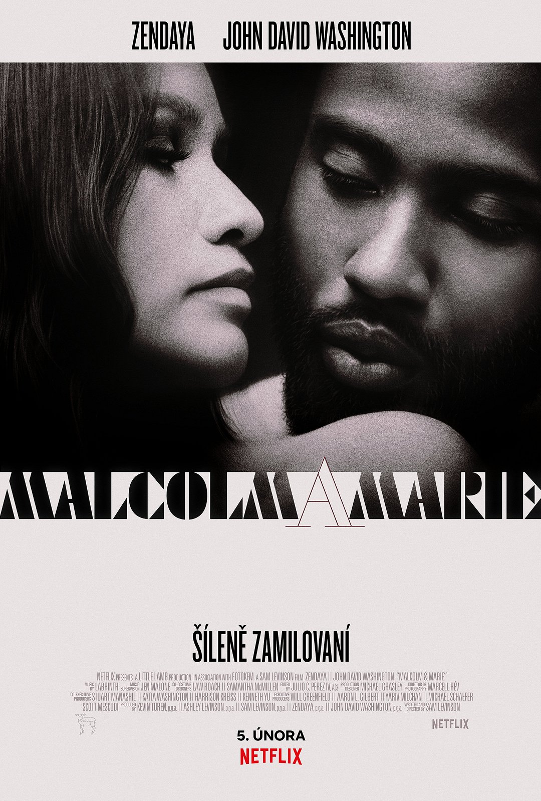Malcolm a Marie poster