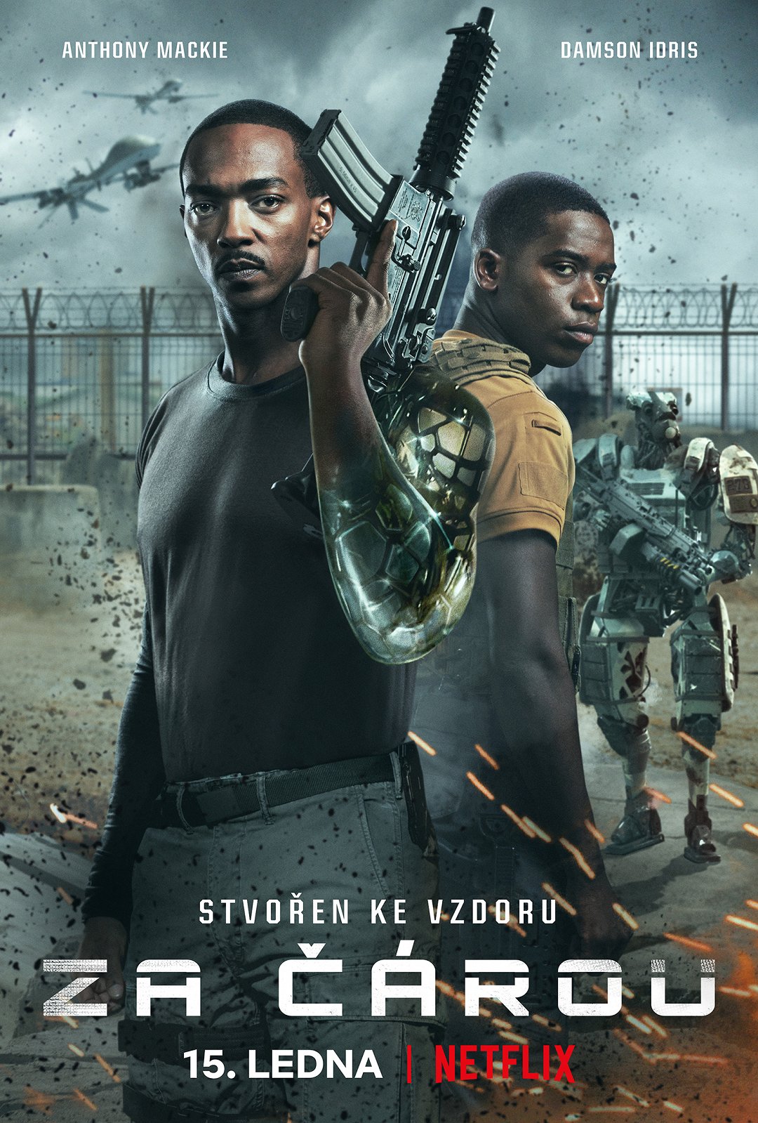 Za čárou poster