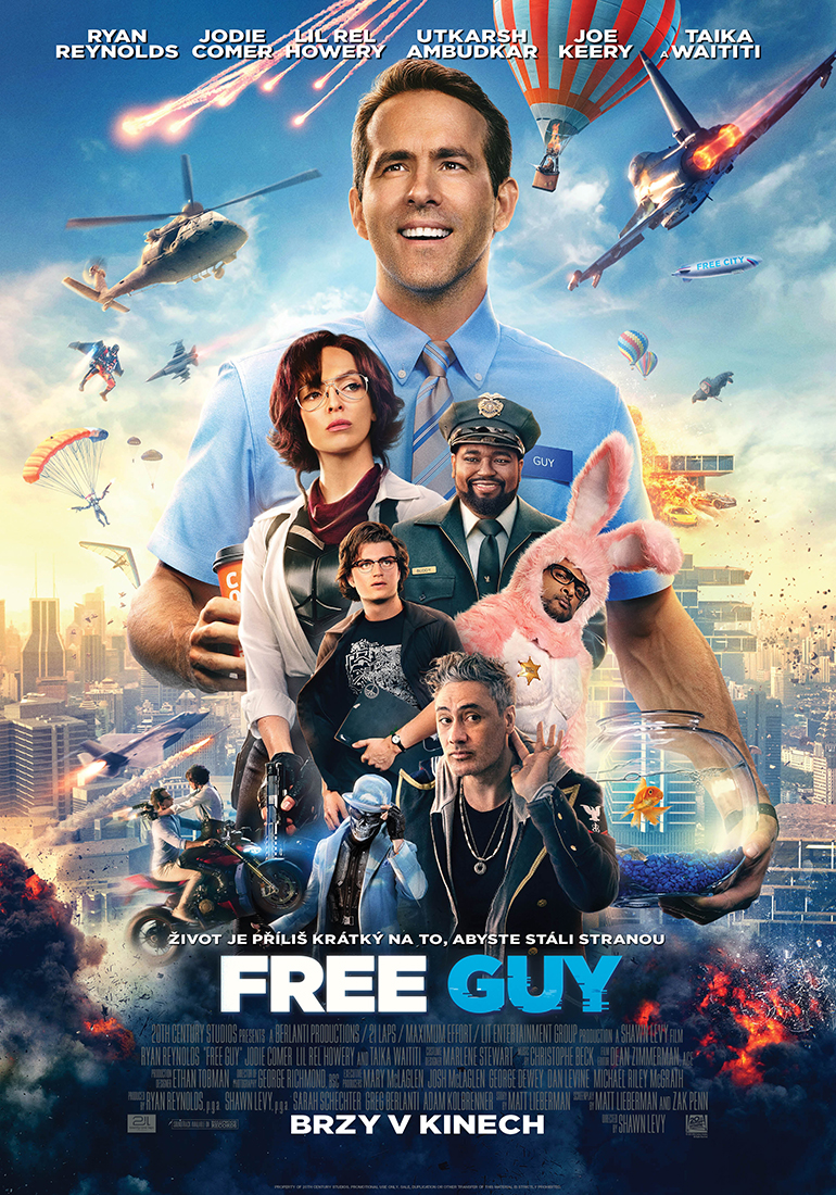 Free Guy: Hra na hrdinu poster