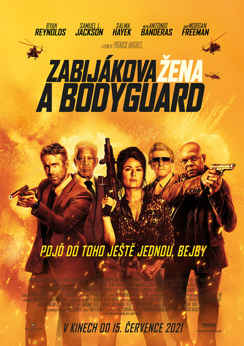 Zabijákova žena & bodyguard poster