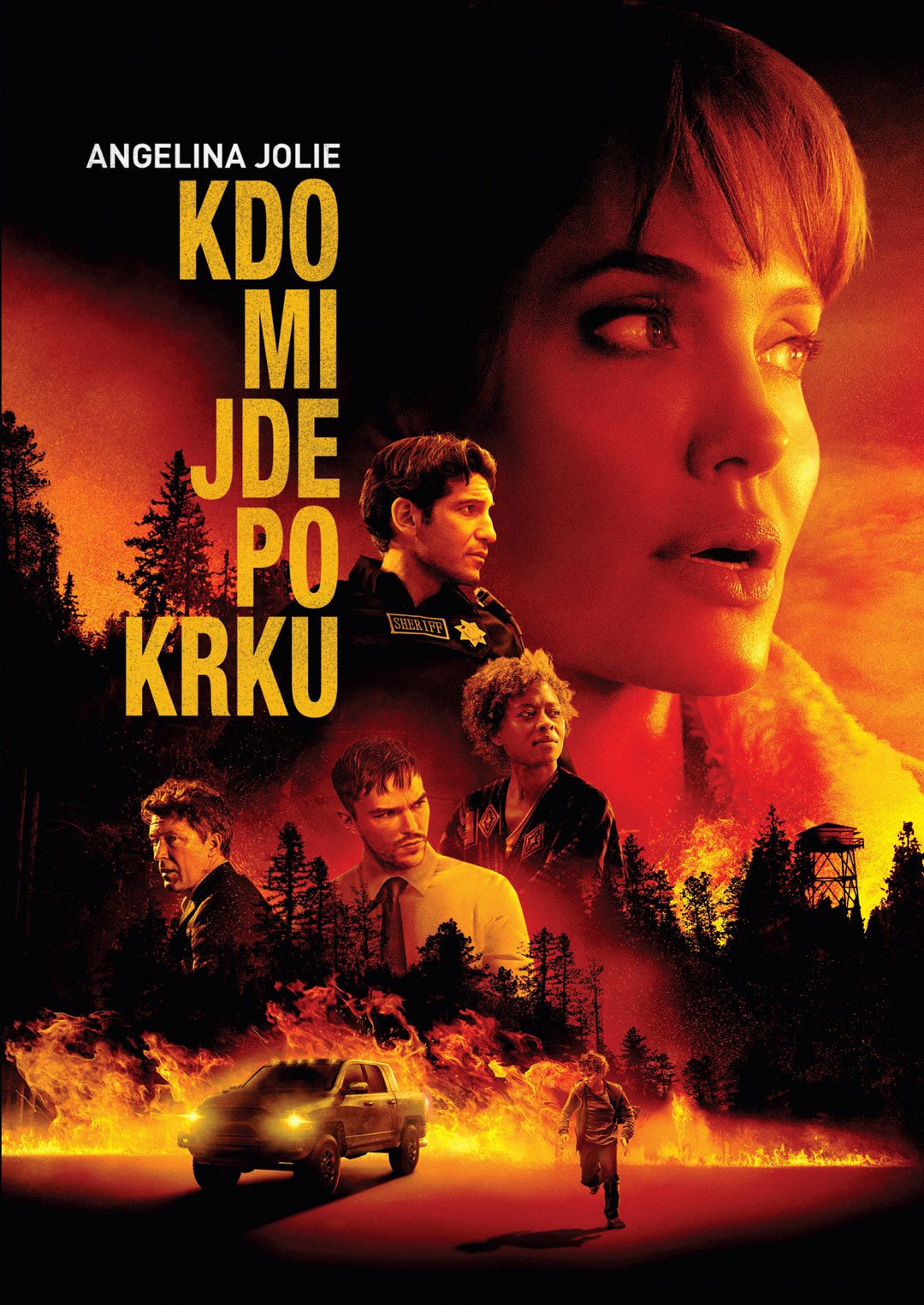 Kdo mi jde po krku poster
