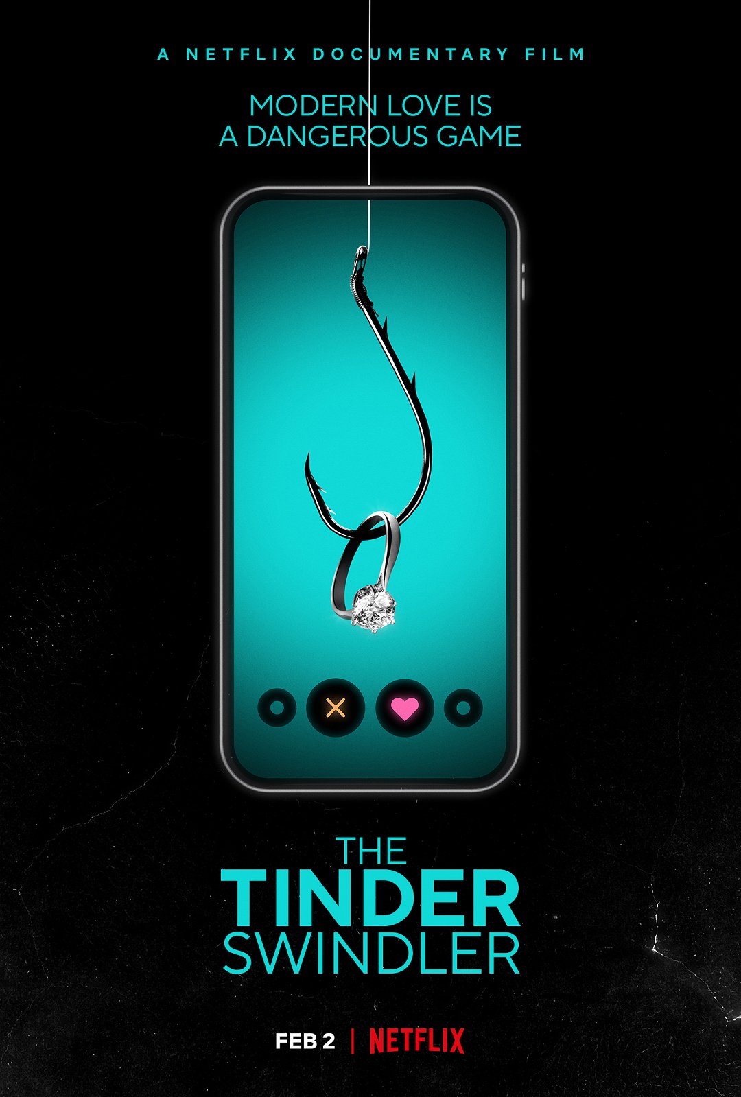 Podvodník z Tinderu poster
