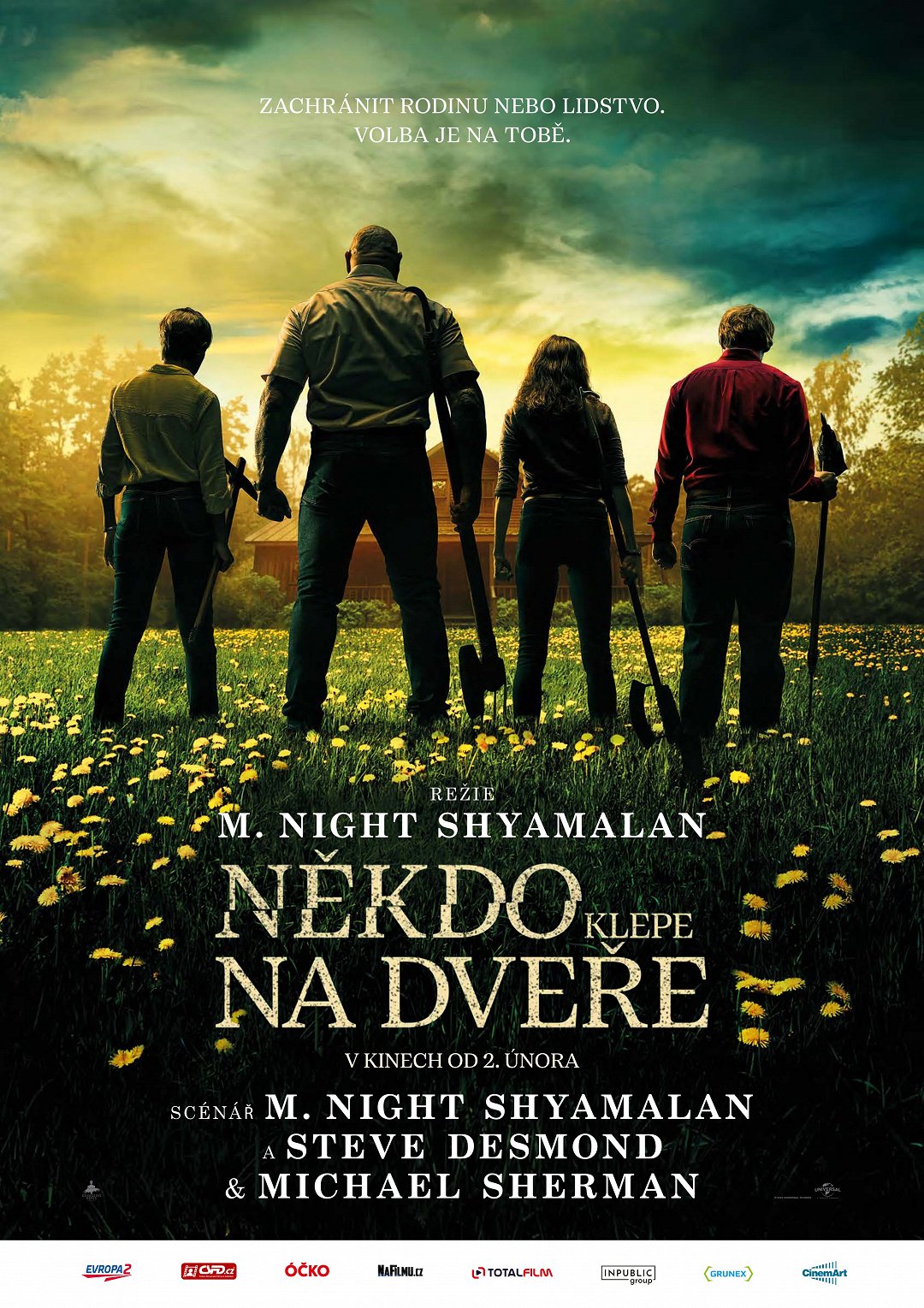 Někdo klepe na dveře poster