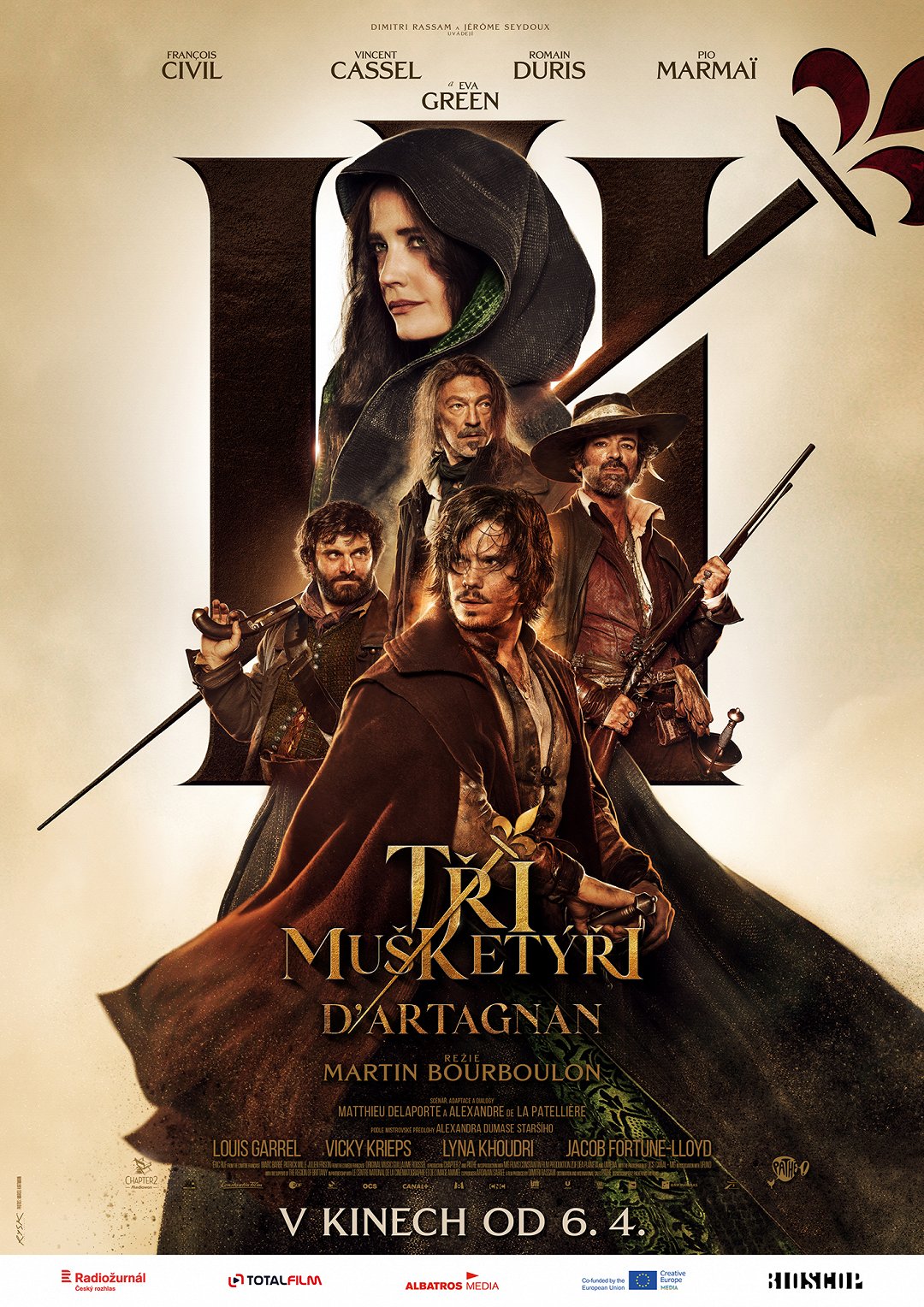 Tři mušketýři: D'Artagnan poster