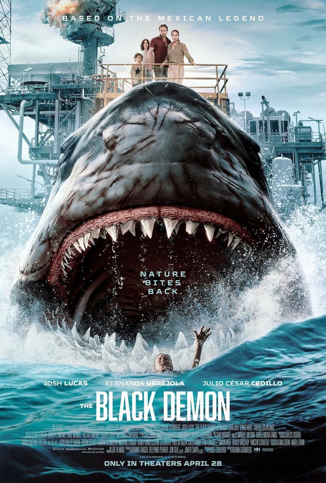 Megalodon: Černý démon poster