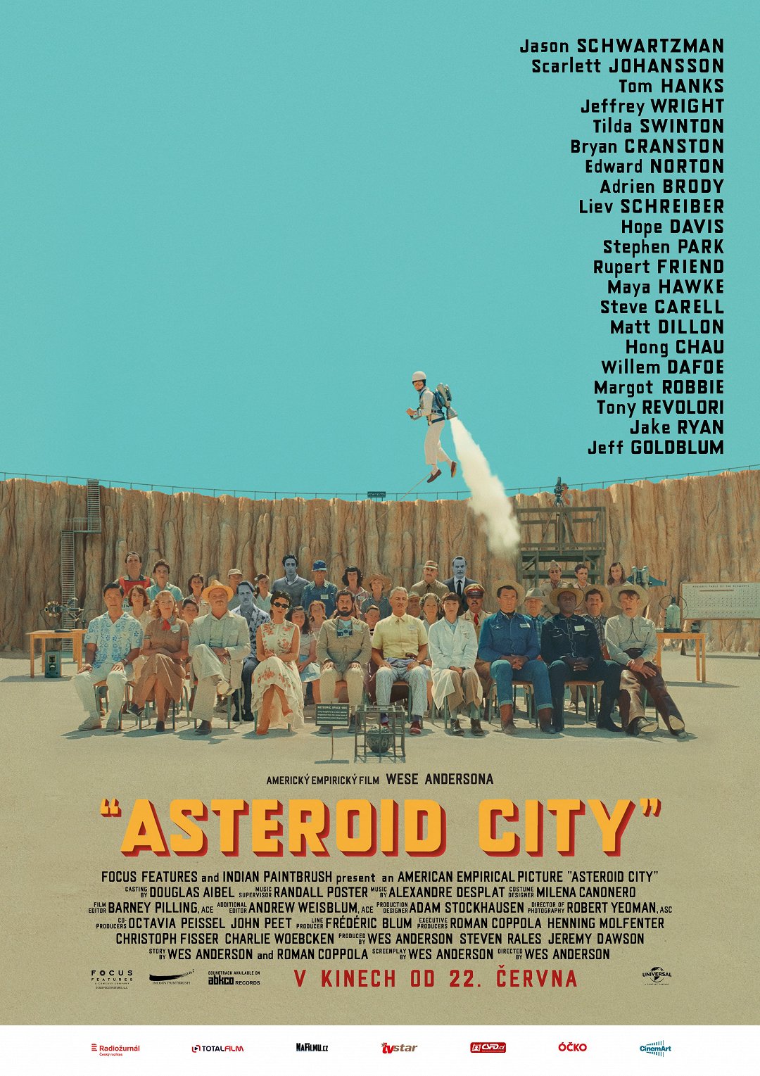 Asteroid City poster