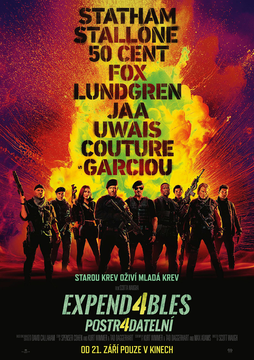 Expend4bles: Postr4datelní poster