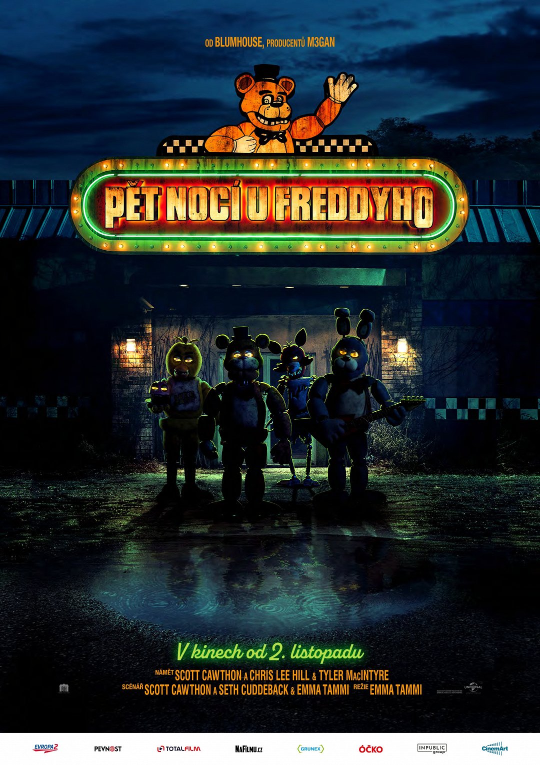 Pět nocí u Freddyho poster