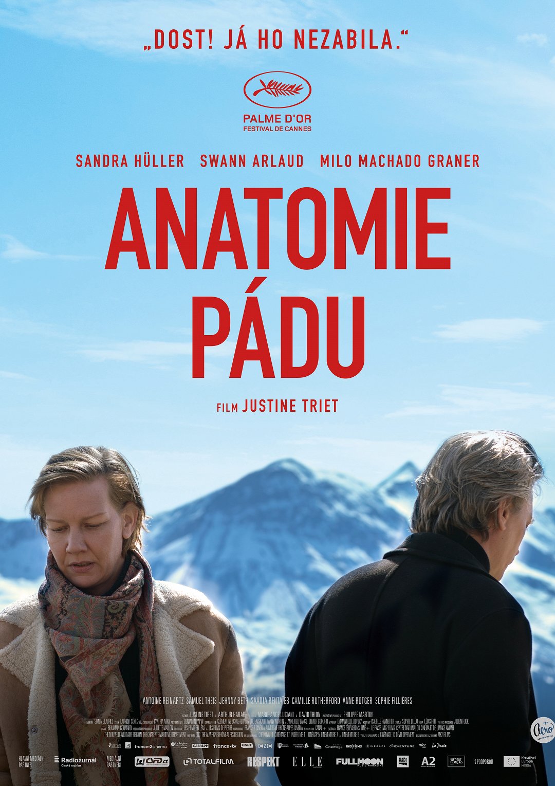 Anatomie pádu poster