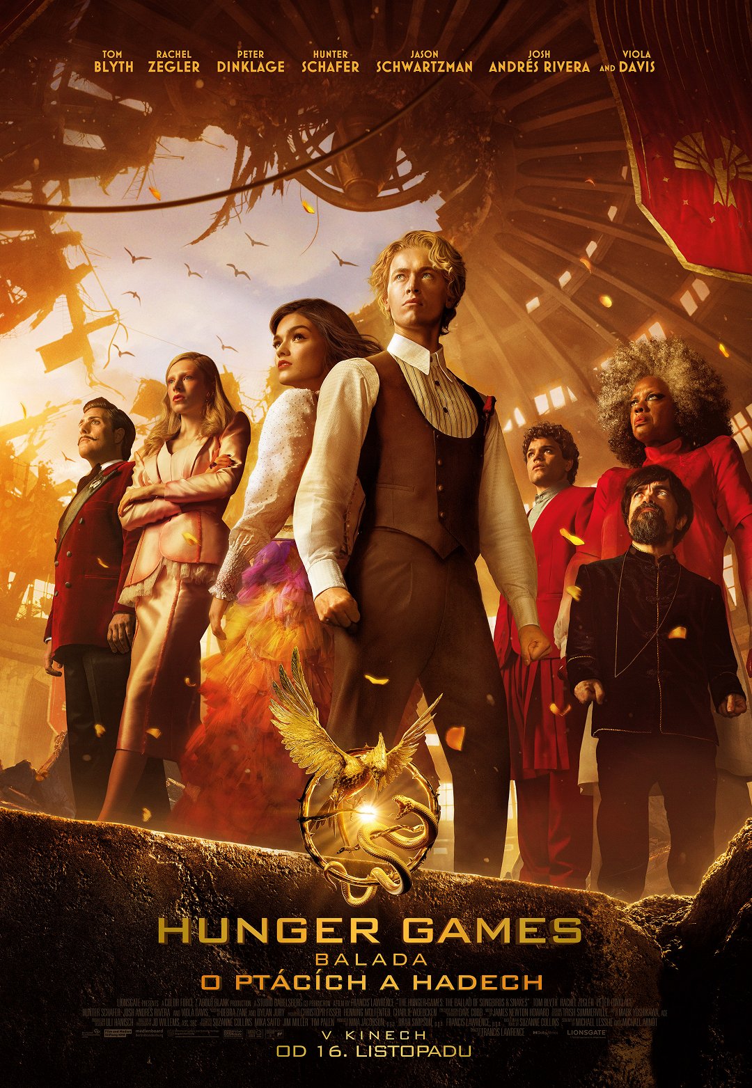 Hunger Games: Balada o ptácích a hadech poster